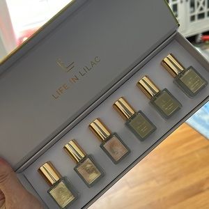Life in Lilac perfume sampler